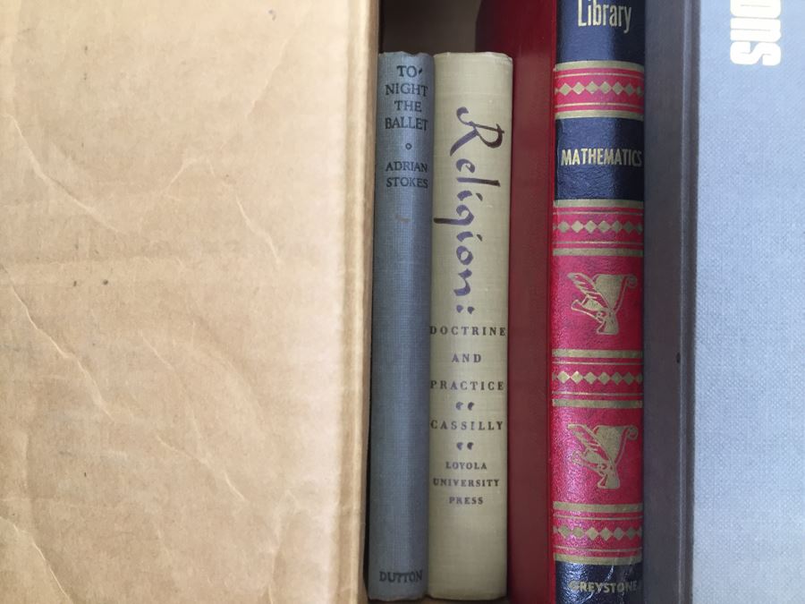 Assorted Book Lot With Mainly Hardcover Books Possible First Editions [Photo 4]