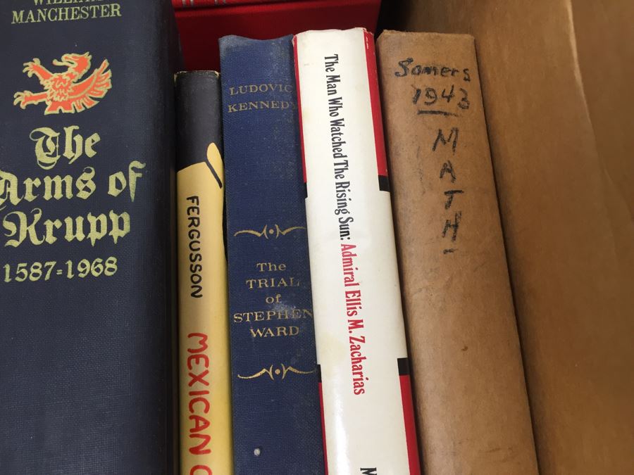 Assorted Book Lot With Mainly Hardcover Books Possible First Editions [Photo 17]