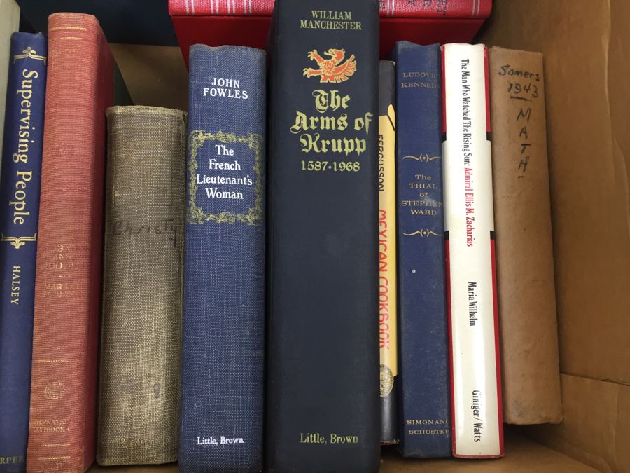 Assorted Book Lot With Mainly Hardcover Books Possible First Editions [Photo 14]