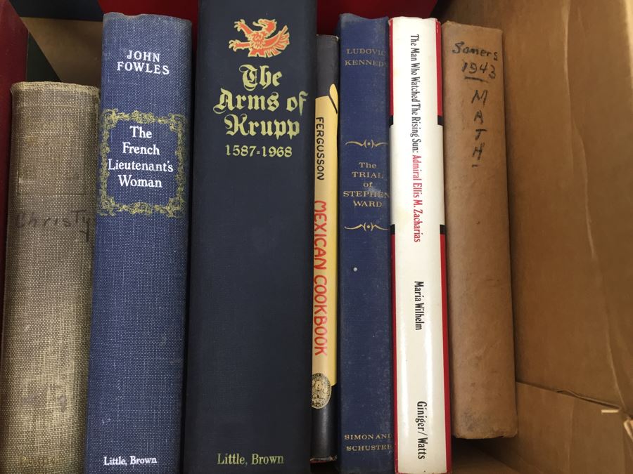 Assorted Book Lot With Mainly Hardcover Books Possible First Editions [Photo 15]