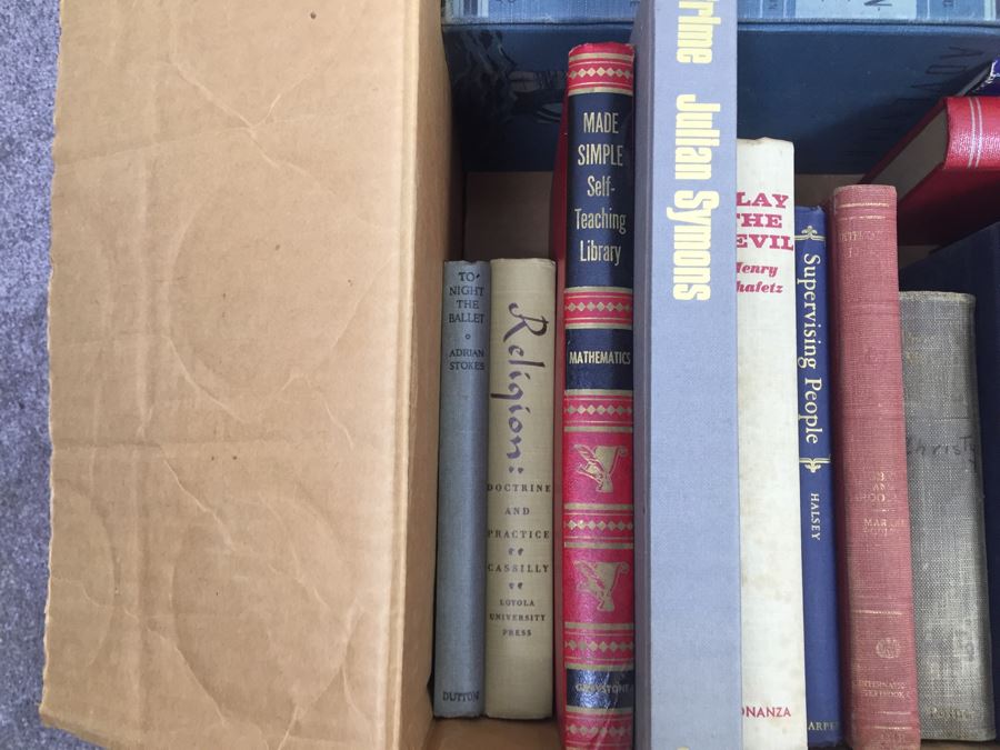 Assorted Book Lot With Mainly Hardcover Books Possible First Editions [Photo 6]