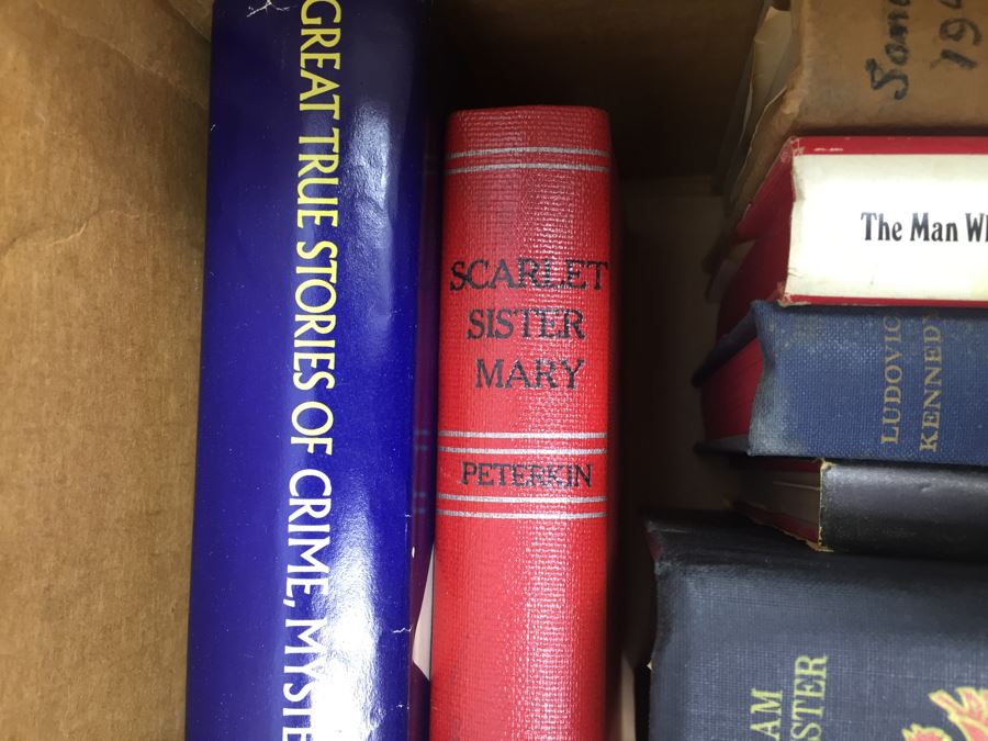 Assorted Book Lot With Mainly Hardcover Books Possible First Editions [Photo 19]