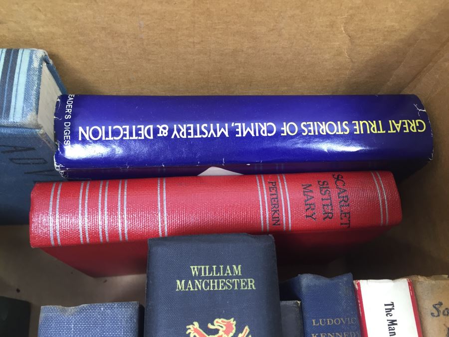 Assorted Book Lot With Mainly Hardcover Books Possible First Editions [Photo 18]