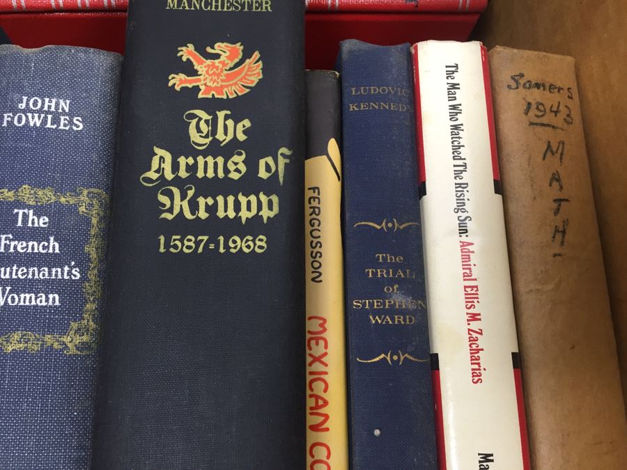 Assorted Book Lot With Mainly Hardcover Books Possible First Editions [Photo 16]