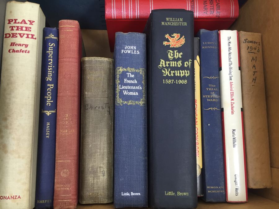 Assorted Book Lot With Mainly Hardcover Books Possible First Editions [Photo 3]