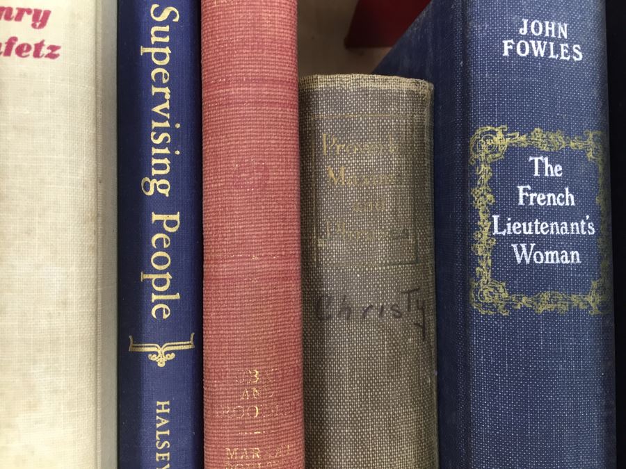 Assorted Book Lot With Mainly Hardcover Books Possible First Editions [Photo 12]