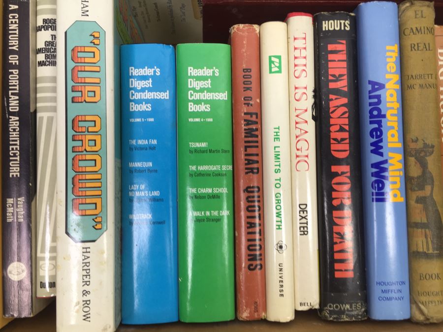 Assorted Book Lot With Mainly Hardcover Books Possible First Editions [Photo 5]