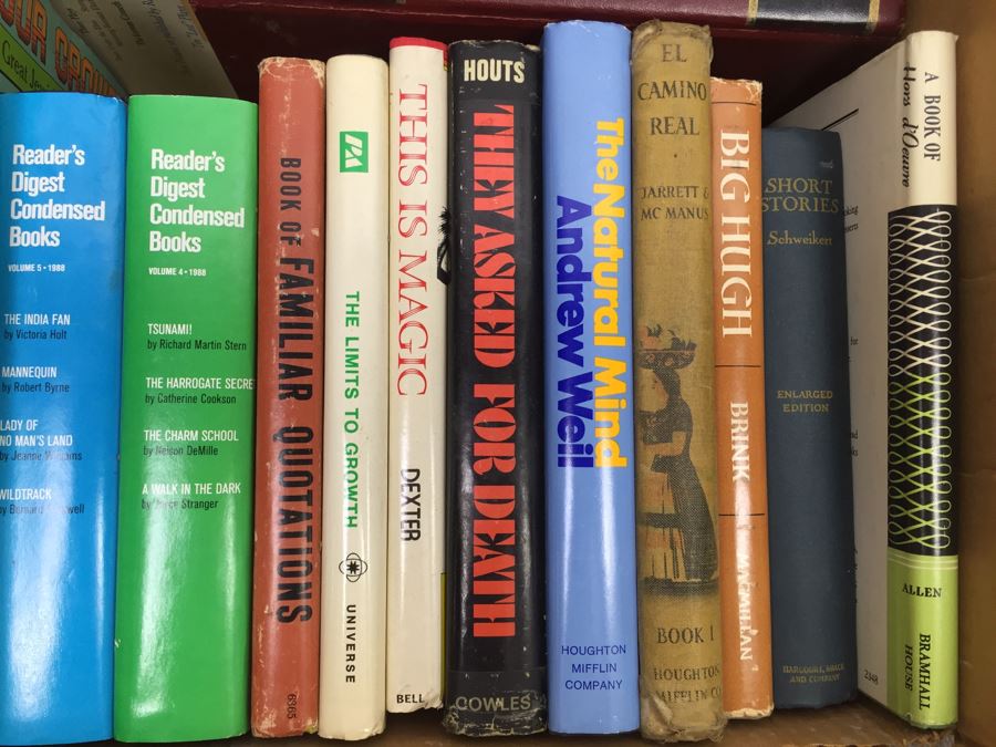 Assorted Book Lot With Mainly Hardcover Books Possible First Editions [Photo 3]