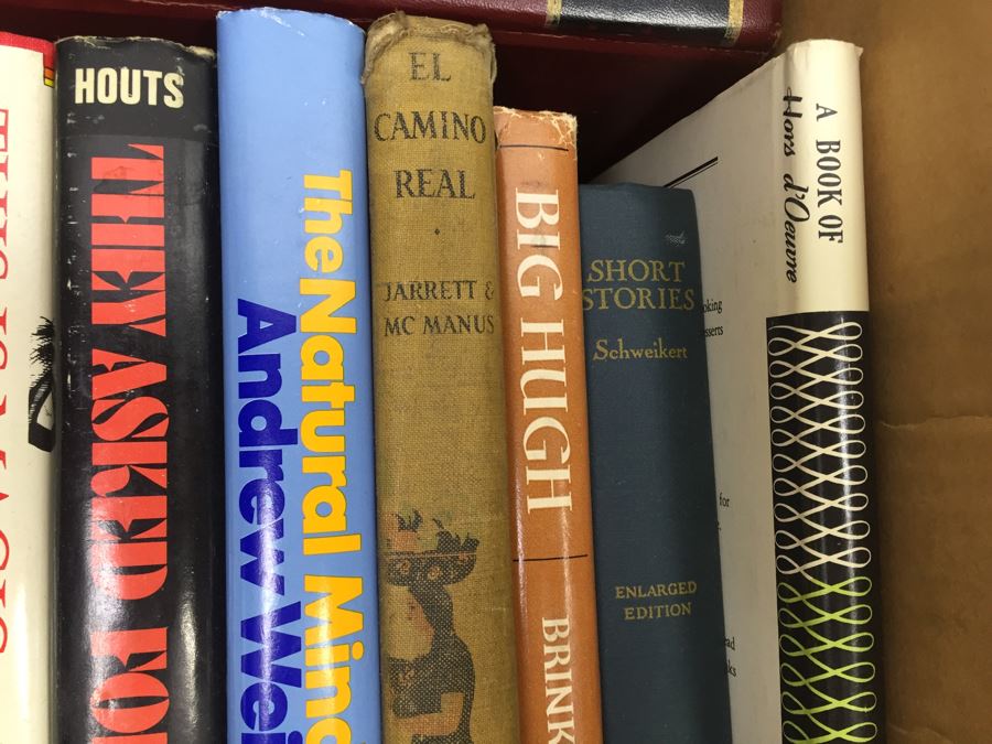 Assorted Book Lot With Mainly Hardcover Books Possible First Editions [Photo 6]