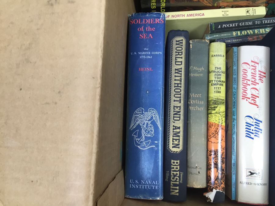 Assorted Book Lot With Mainly Hardcover Books Possible First Editions [Photo 2]