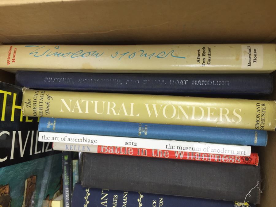 Assorted Book Lot With Mainly Hardcover Books Possible First Editions [Photo 14]