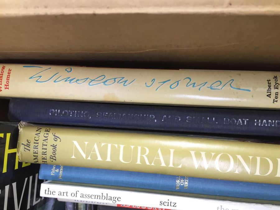 Assorted Book Lot With Mainly Hardcover Books Possible First Editions [Photo 16]