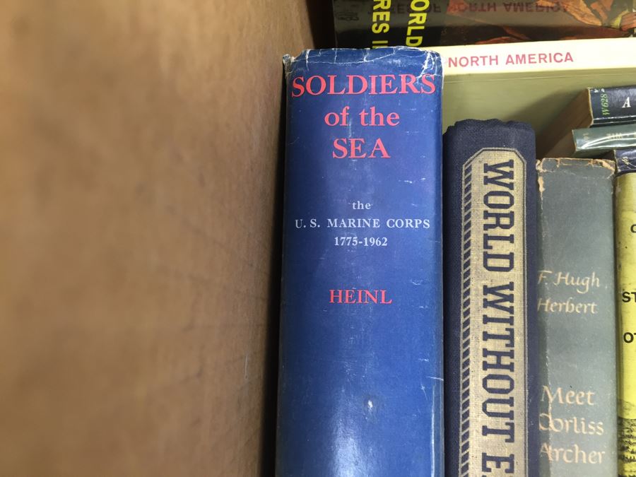 Assorted Book Lot With Mainly Hardcover Books Possible First Editions [Photo 4]