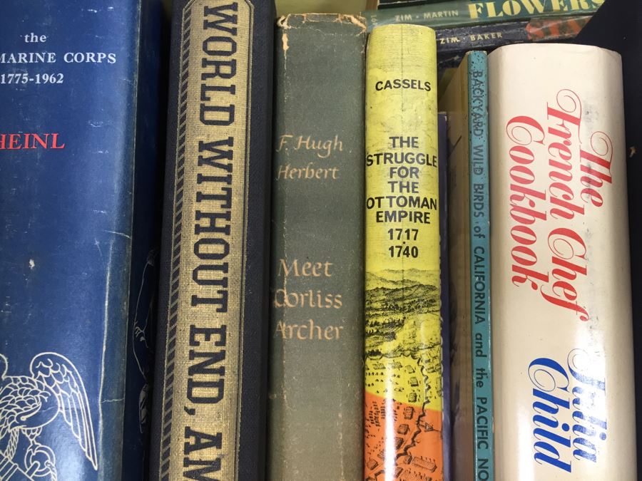 Assorted Book Lot With Mainly Hardcover Books Possible First Editions [Photo 8]