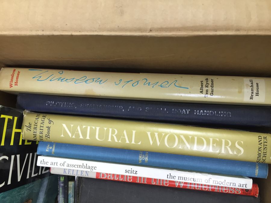 Assorted Book Lot With Mainly Hardcover Books Possible First Editions [Photo 15]