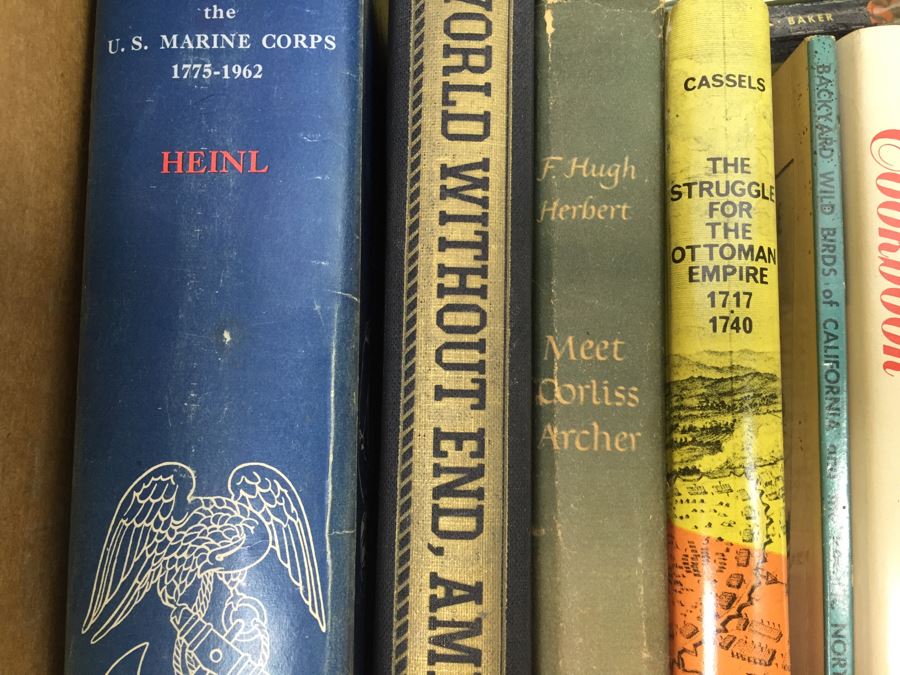 Assorted Book Lot With Mainly Hardcover Books Possible First Editions [Photo 6]