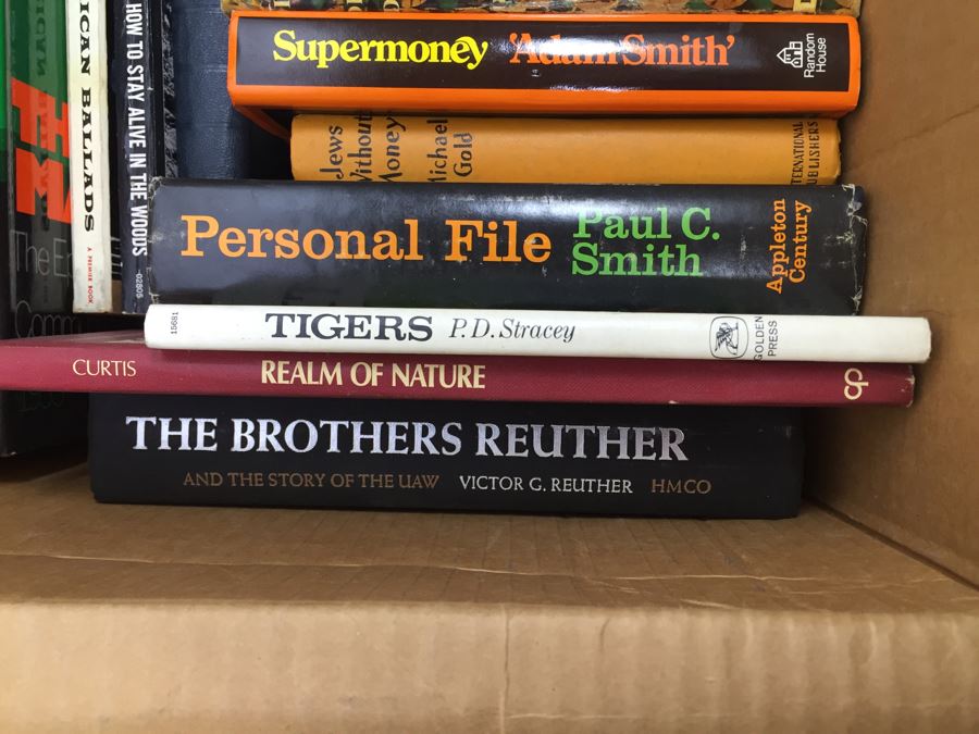 Assorted Book Lot With Mainly Hardcover Books Possible First Editions [Photo 4]