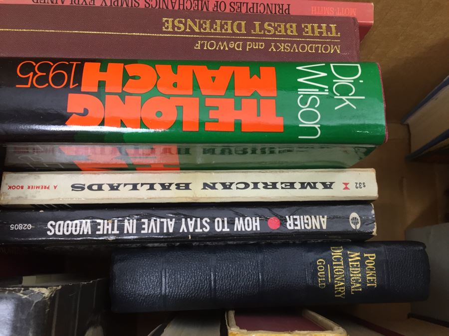 Assorted Book Lot With Mainly Hardcover Books Possible First Editions [Photo 14]