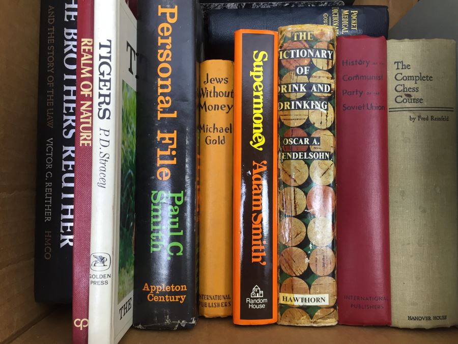 Assorted Book Lot With Mainly Hardcover Books Possible First Editions [Photo 5]