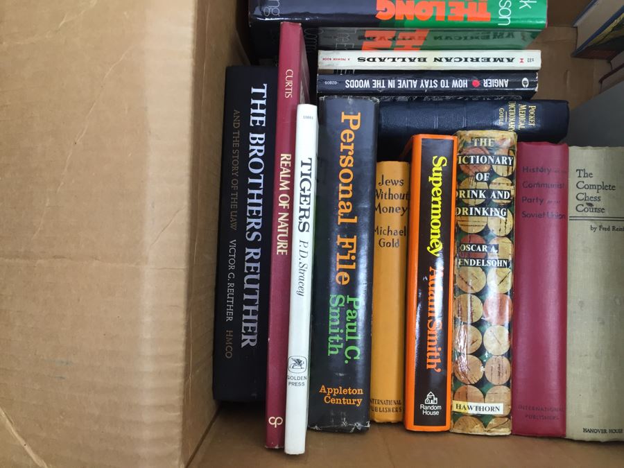 Assorted Book Lot With Mainly Hardcover Books Possible First Editions [Photo 2]