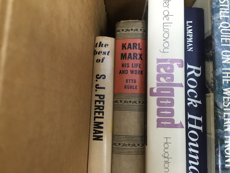 Assorted Book Lot With Mainly Hardcover Books Possible First Editions [Photo 5]