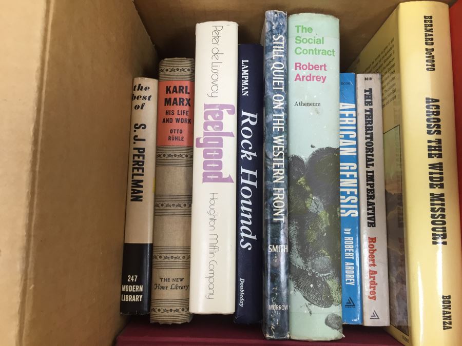 Assorted Book Lot With Mainly Hardcover Books Possible First Editions [Photo 2]