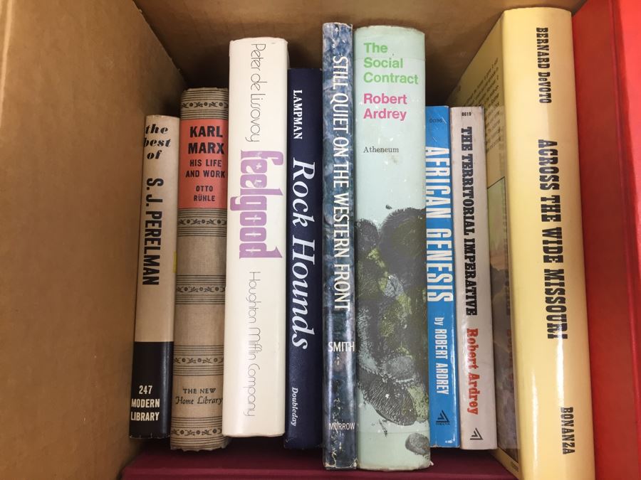 Assorted Book Lot With Mainly Hardcover Books Possible First Editions [Photo 6]