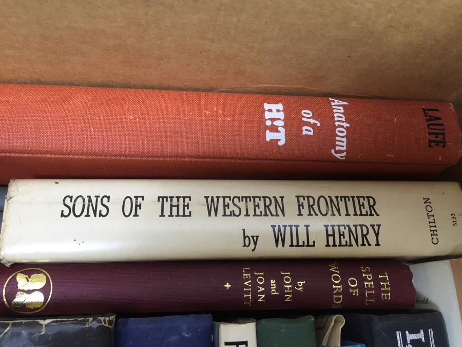 Assorted Book Lot With Mainly Hardcover Books Possible First Editions [Photo 16]