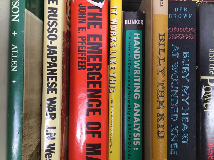 Assorted Book Lot With Mainly Hardcover Books Possible First Editions [Photo 7]