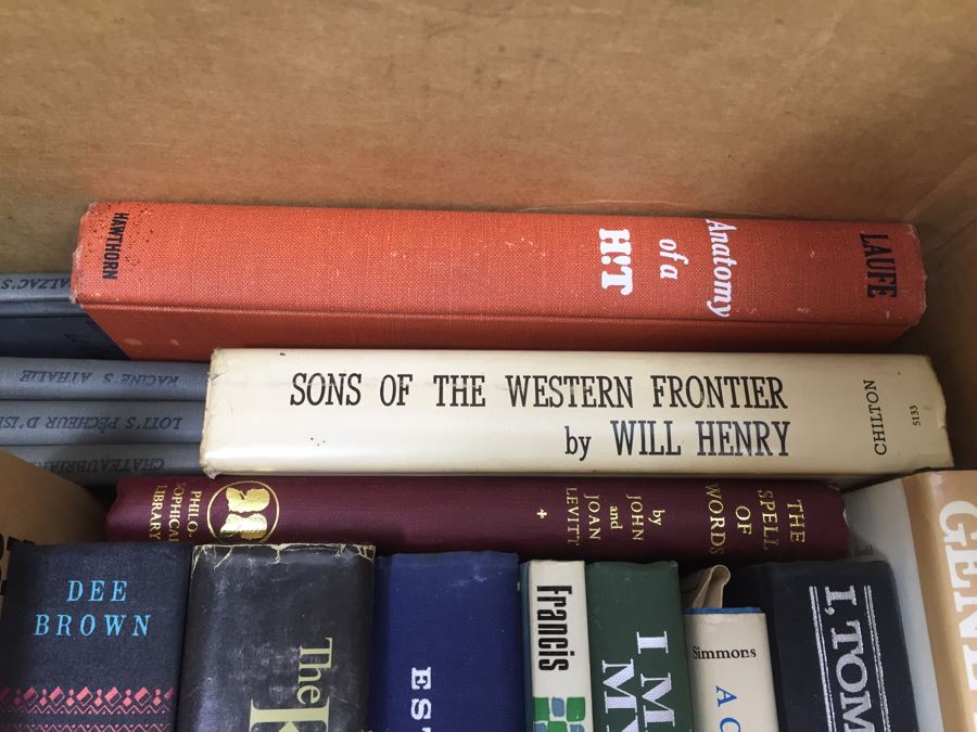 Assorted Book Lot With Mainly Hardcover Books Possible First Editions [Photo 15]