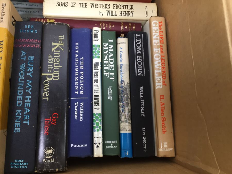Assorted Book Lot With Mainly Hardcover Books Possible First Editions [Photo 13]