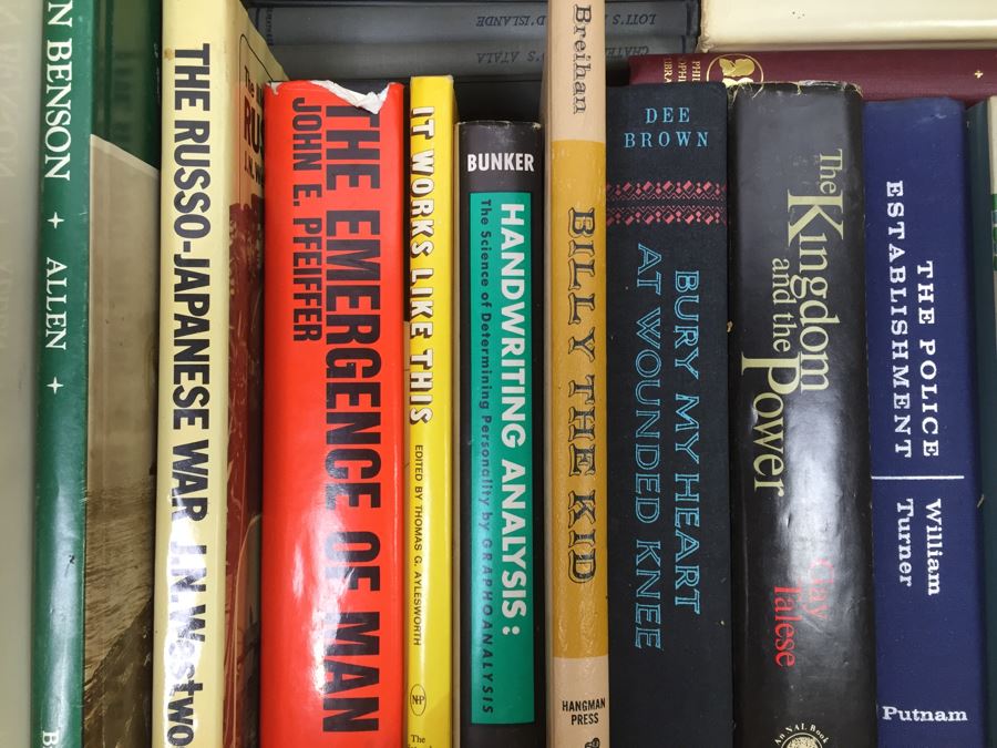 Assorted Book Lot With Mainly Hardcover Books Possible First Editions [Photo 8]