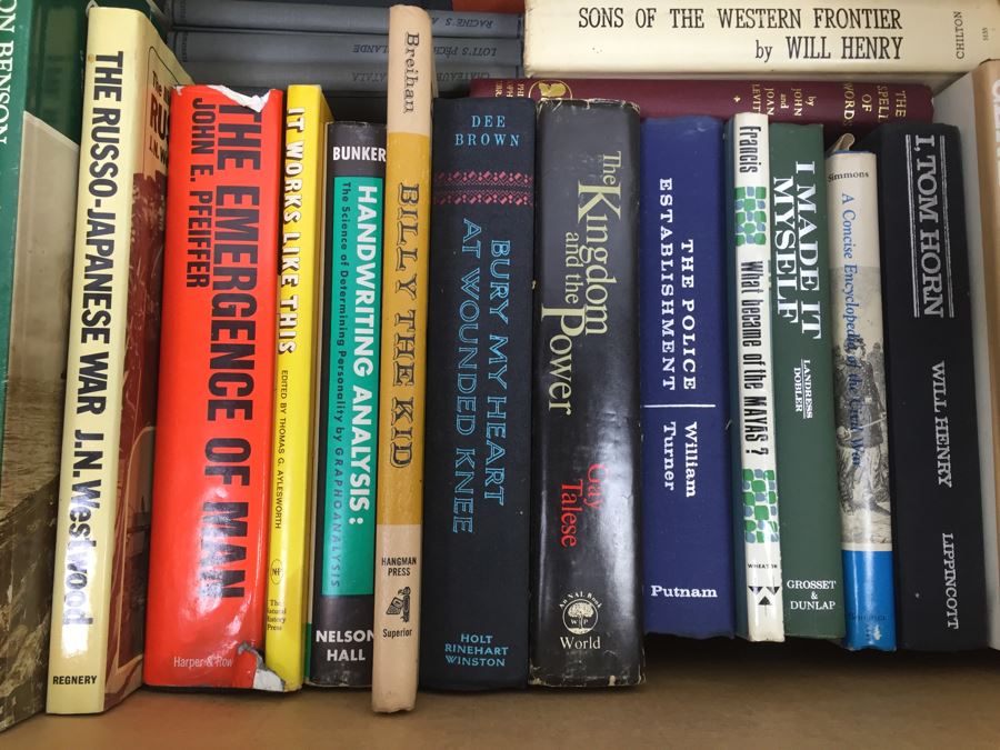 Assorted Book Lot With Mainly Hardcover Books Possible First Editions [Photo 11]