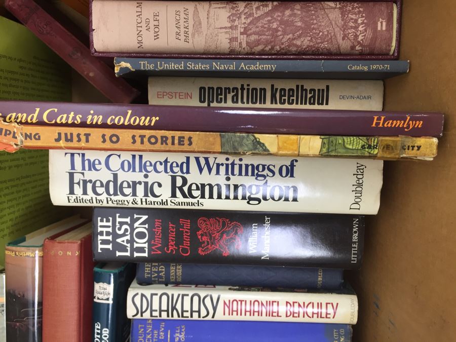 Assorted Book Lot With Mainly Hardcover Books Possible First Editions [Photo 9]