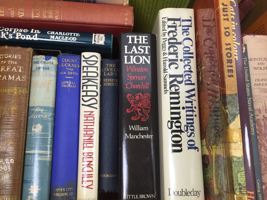 Assorted Book Lot With Mainly Hardcover Books Possible First Editions [Photo 3]