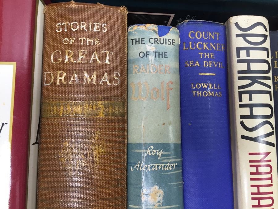 Assorted Book Lot With Mainly Hardcover Books Possible First Editions [Photo 6]