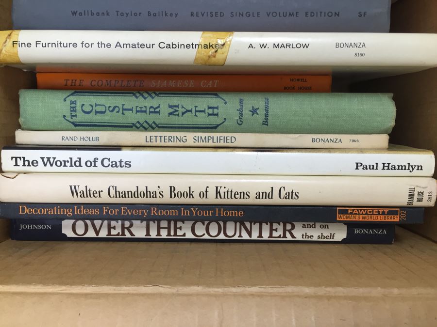 Assorted Book Lot With Mainly Hardcover Books Possible First Editions [Photo 5]