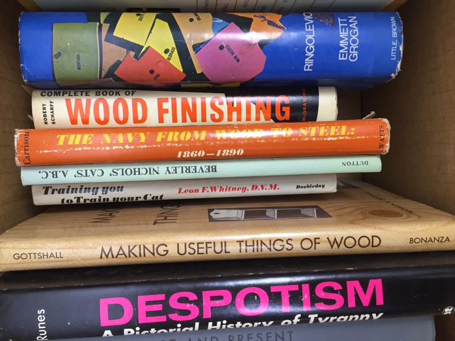 Assorted Book Lot With Mainly Hardcover Books Possible First Editions [Photo 11]