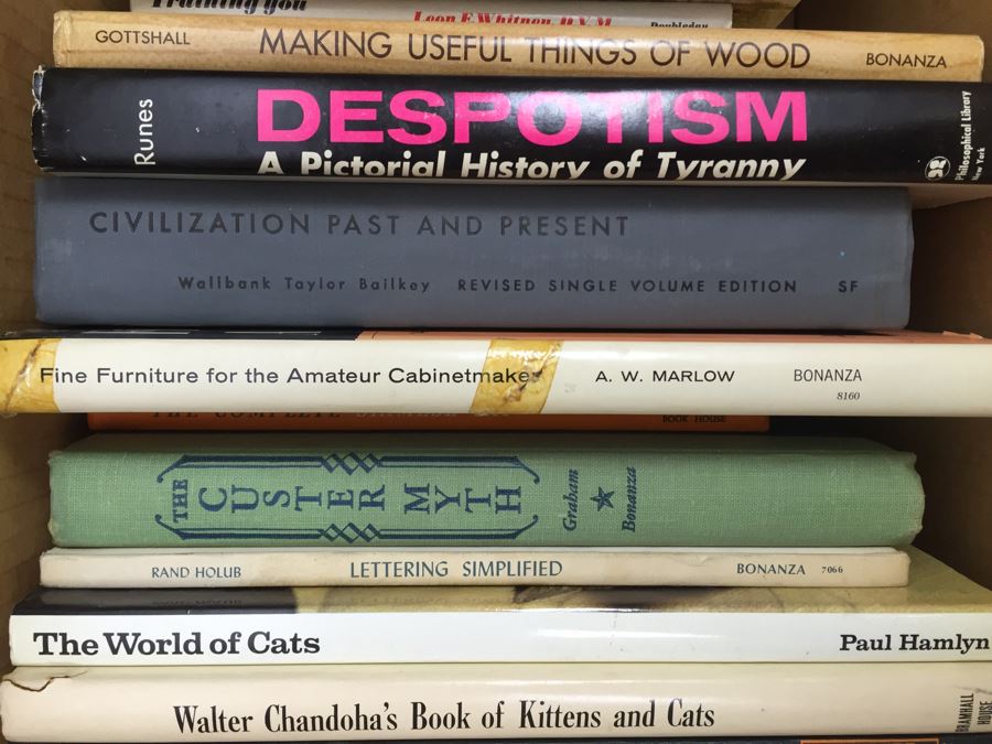 Assorted Book Lot With Mainly Hardcover Books Possible First Editions [Photo 9]