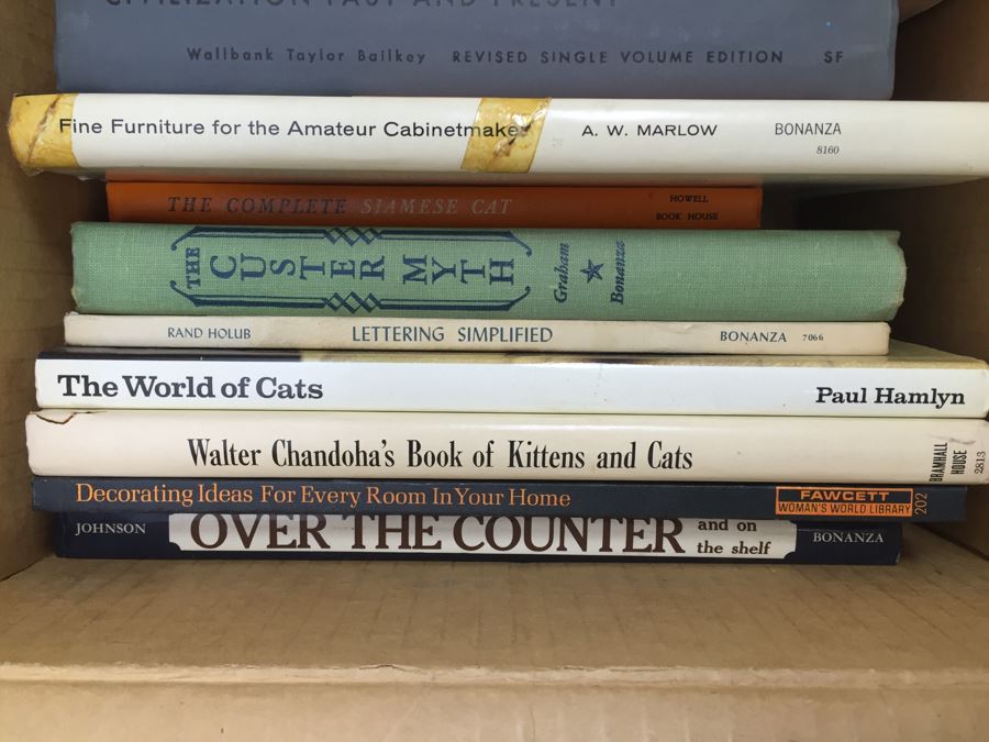 Assorted Book Lot With Mainly Hardcover Books Possible First Editions [Photo 6]