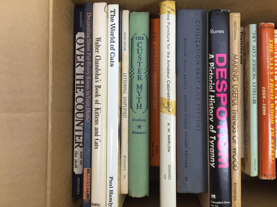 Assorted Book Lot With Mainly Hardcover Books Possible First Editions [Photo 7]