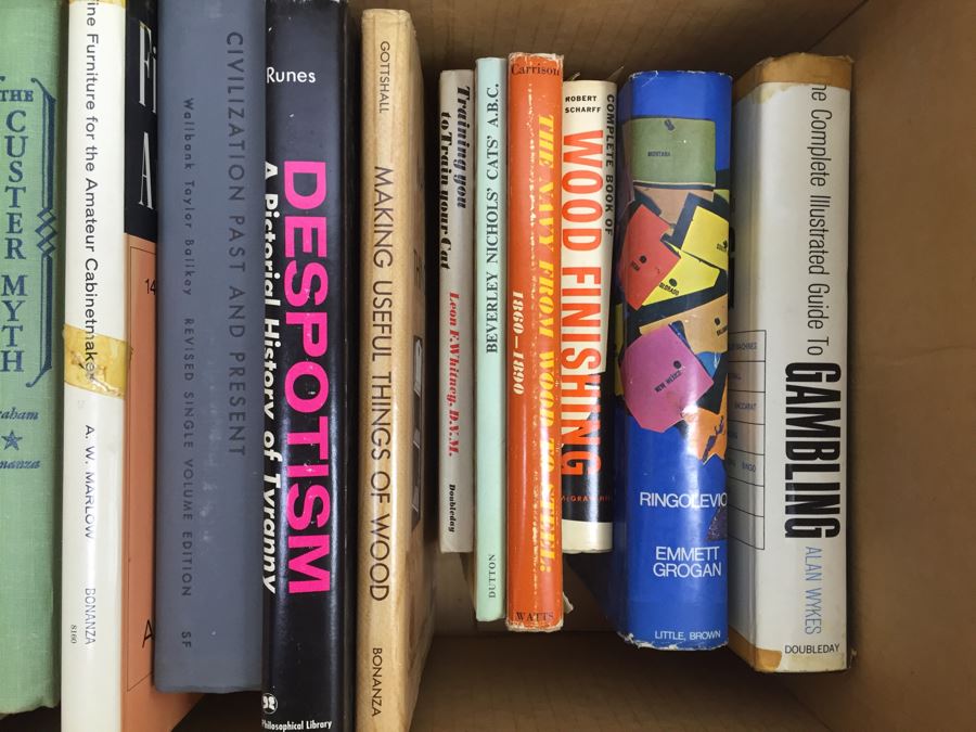 Assorted Book Lot With Mainly Hardcover Books Possible First Editions [Photo 10]