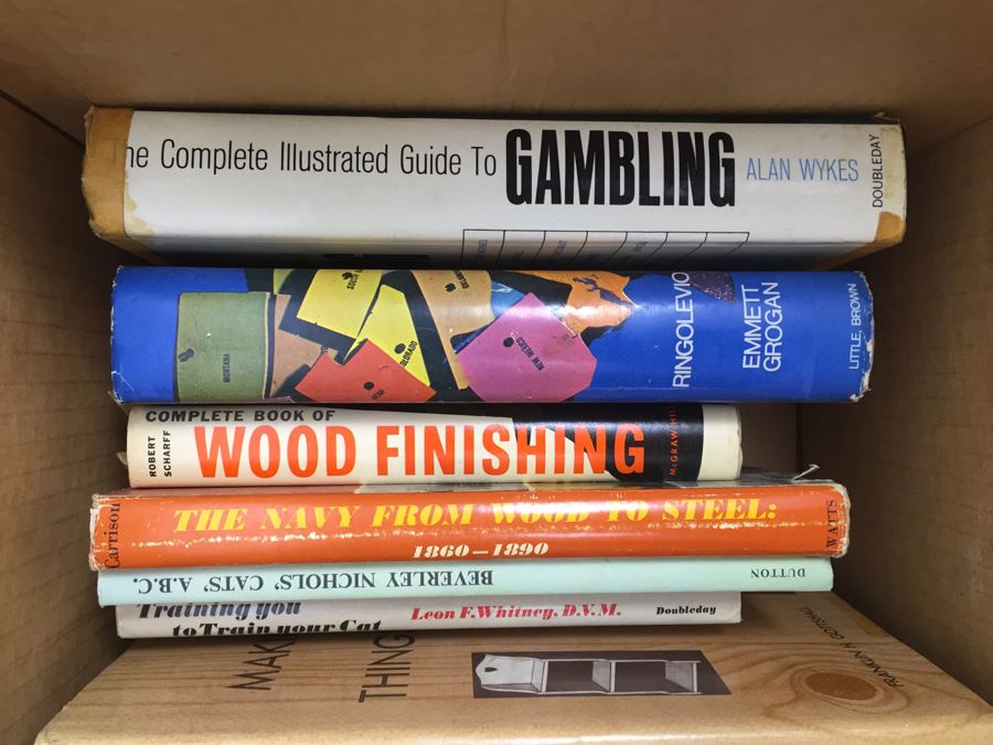 Assorted Book Lot With Mainly Hardcover Books Possible First Editions [Photo 12]