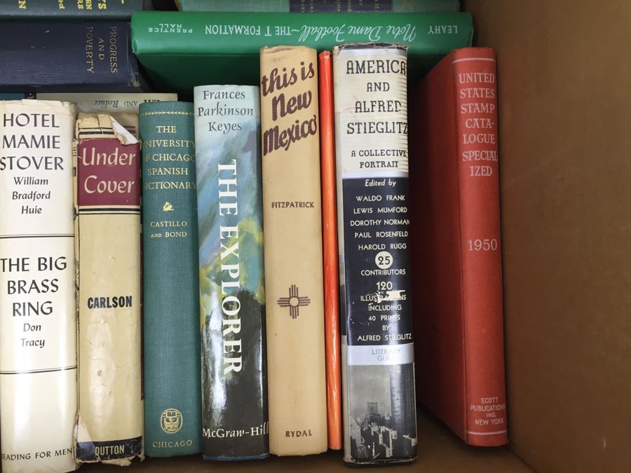 Assorted Book Lot With Mainly Hardcover Books Possible First Editions [Photo 7]