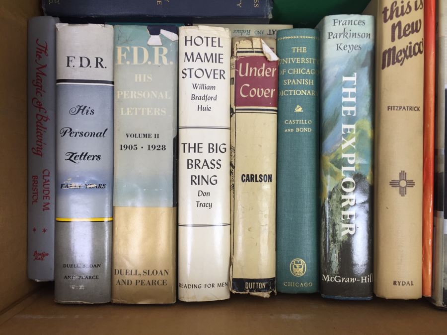 Assorted Book Lot With Mainly Hardcover Books Possible First Editions [Photo 6]