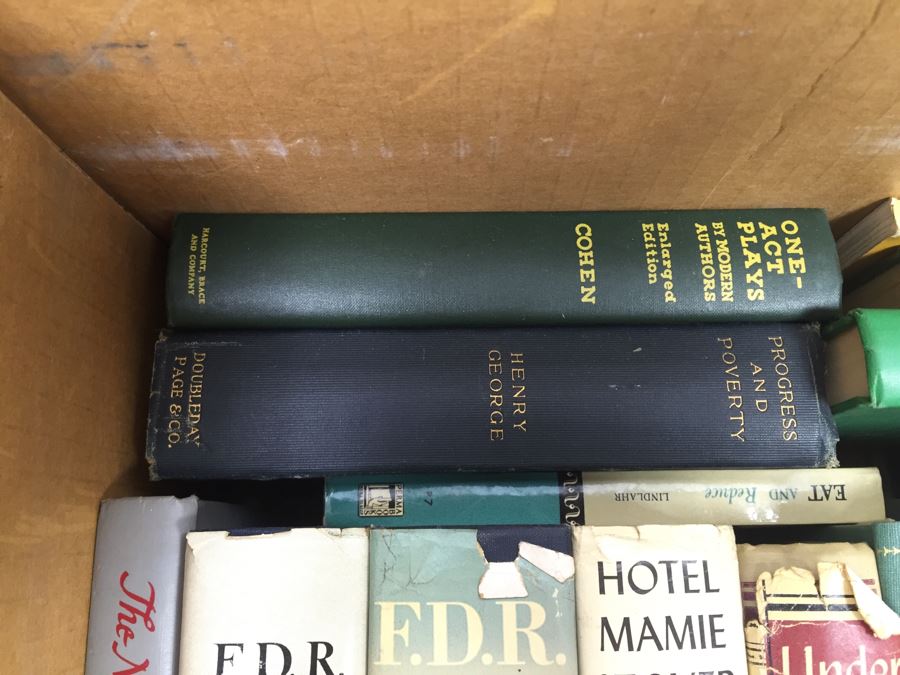 Assorted Book Lot With Mainly Hardcover Books Possible First Editions [Photo 14]