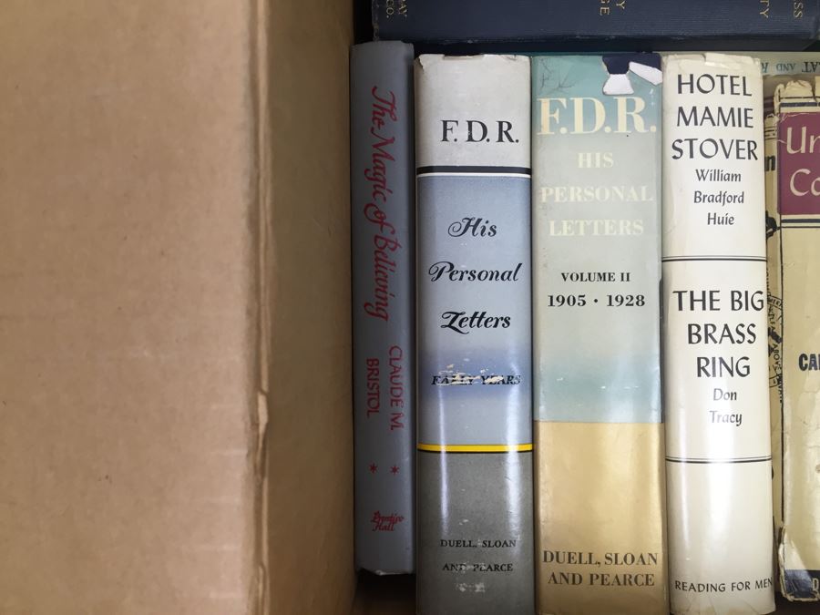 Assorted Book Lot With Mainly Hardcover Books Possible First Editions [Photo 2]