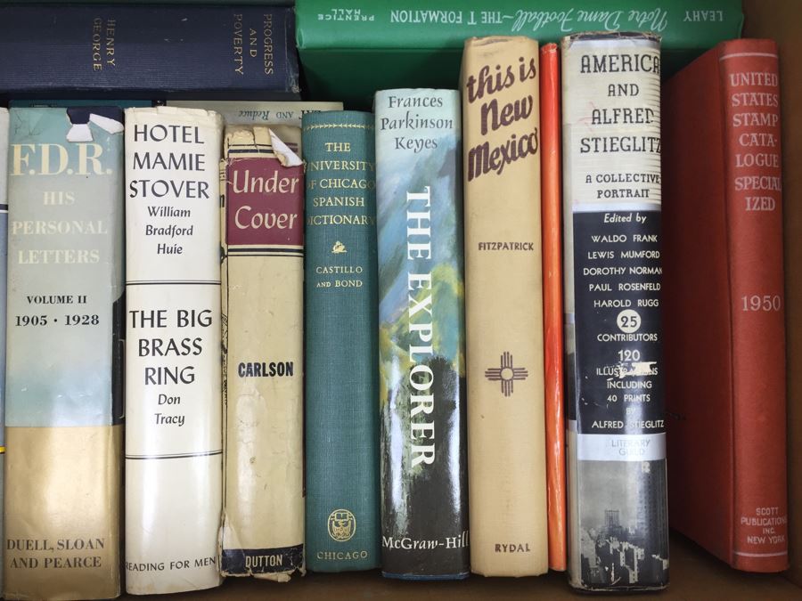 Assorted Book Lot With Mainly Hardcover Books Possible First Editions [Photo 3]