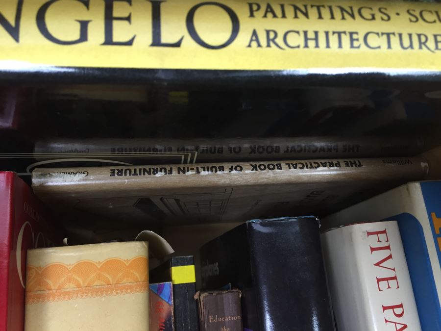 Assorted Book Lot With Mainly Hardcover Books Possible First Editions [Photo 16]