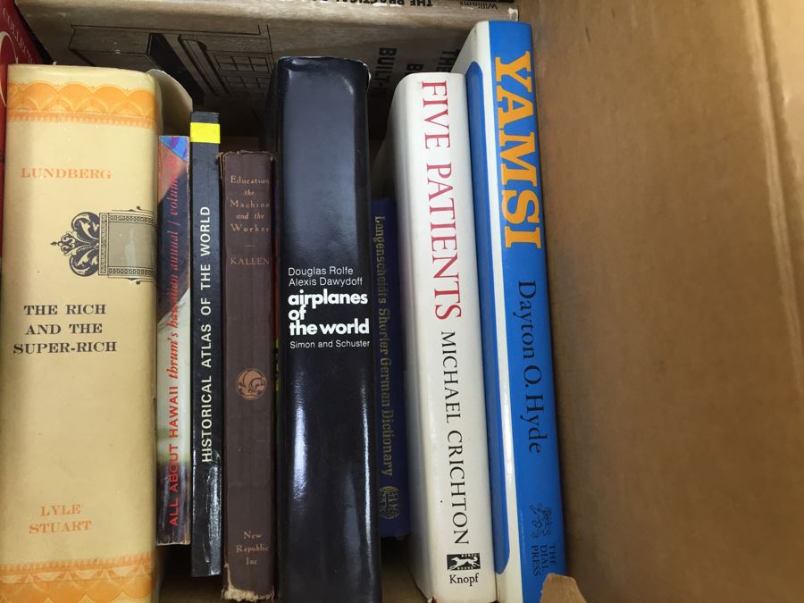 Assorted Book Lot With Mainly Hardcover Books Possible First Editions [Photo 14]